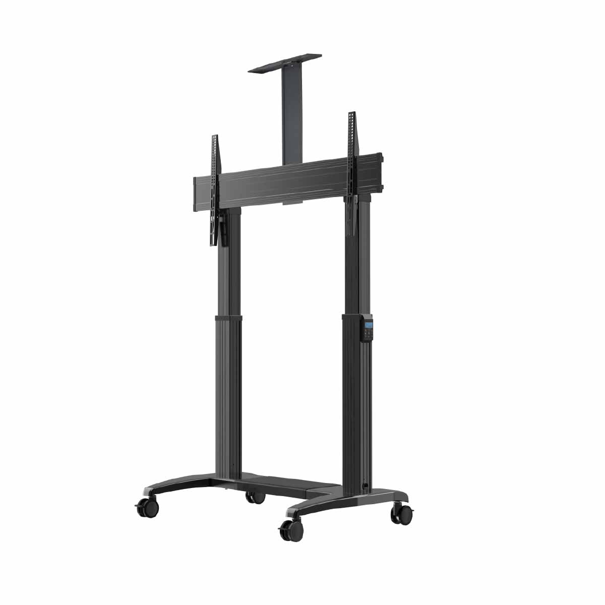 Heavy Duty Motorised Height Adjustable TV Cart